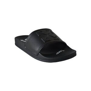 Off-White Arrow Logo Slides Black